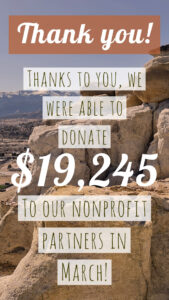MER March NP Donations