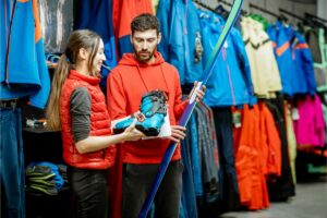 learn to ski - get the right equipment